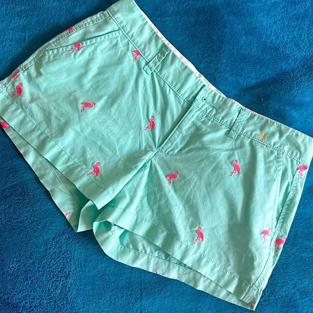 Pink ostrich old navy shorts. Size 2